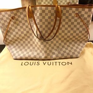 Louis Vuitton Neverfull GM Damien Azur Canvas